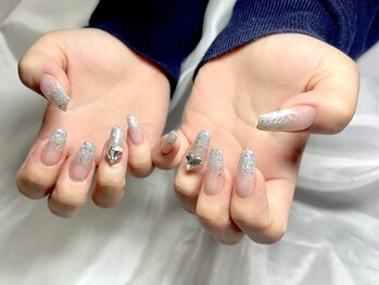 ヤシネイル(Yashi Nail)/ラメグラ(パーツ追加)