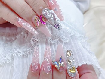 シーアンドビーネイル(C&B Nail)/持ち込みデザイン