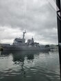 アネラ 西陣本店(anela) 舞鶴行ってました!護衛艦かっこよかったです~