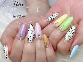 オンブレフレンチ・冬ネイル