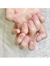 ネイルサロンエーナイン イオン札幌藻岩店/カラーグラデーション☆