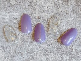 おしゃれ金箔ネイル