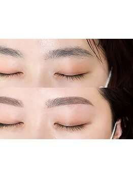 アイブロウメニューがあるサロン