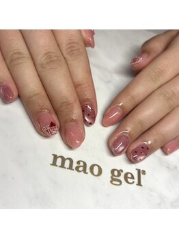 福袋ネイルハートツイード