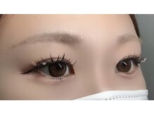 メロウ ヘアー エスト2006 まつげ(MELLOW HAIR EST.2006)の雰囲気（シングルフラットラッシュつけ放題＋デザインまつエク）