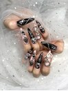 スカルプパーツゴテゴテネイル