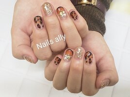 クリア×レオパード