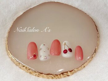 アズ(A's)/さくらんぼネイル