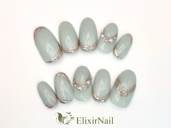 エリクサーネイル 池袋(Elixir Nail)/定額b カジュアル/クーポン使用