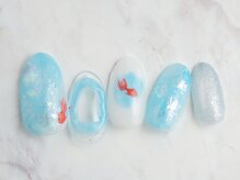 ネイルプラータ(Nail Plata)/金魚ネイル　【8980】