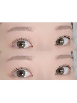 アイブロウメニューがあるサロン