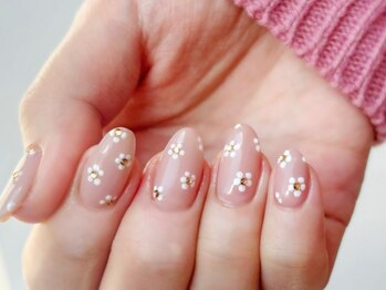 フラワーネイル/小花ネイル　