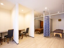 美ボディ整体院/広々とした店内。個別空間で対応