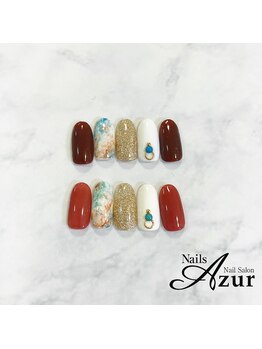 ネイルズアジュール イオン上越店(NailsAzur)/定額デザインCコース