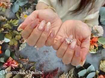 ピュアネイルアンドオンディーヌ/ジェルスカルプ+ストーン