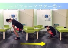 ケアるら整骨院 富里院/ビフォーアフター