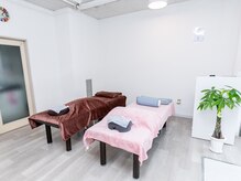 【肩こり/腰痛専門】ドロップインコロコロくろこし 整体/リンパマッサージ/ヘッドスパの雰囲気（ほぼ貸切空間で会話も弾みます）
