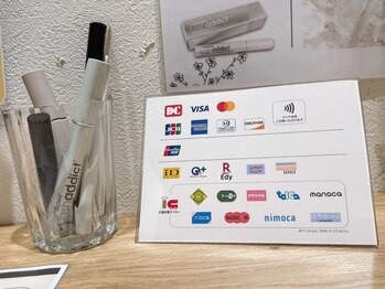 アイラッシュサロン ブラン 下関リピエ店(Eyelash Salon Blanc)/お支払い方法