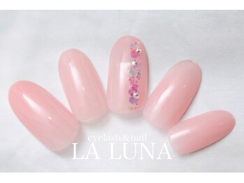 ラルナ ネイルアンドアイラッシュサロン(LA LUNA nail & eyelash salon)/26年7月8月◇定額ナチュラル◇