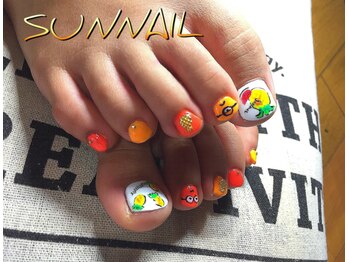 サンネイル(SUN NAIL)/★夏のフットネイル★