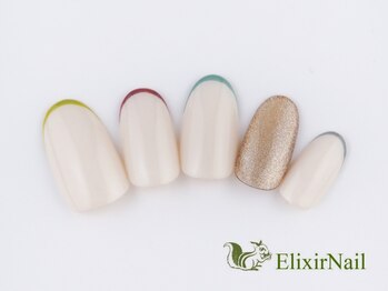 エリクサーネイル 池袋(Elixir Nail)/定額a シンプル/クーポン使用