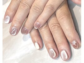 ぷるマグハートネイル