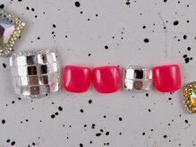 ショコ アンド ラム(Syoko&Lum)/☆ミラーボールネイル☆