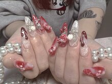 モアネイル 新宿/ハロウィンネイル/持ち込み/新宿