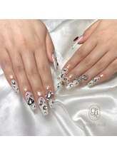 グラフネイル(graphnail)/ビジューネイル