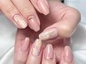 【ハンド】スタンダードネイル ¥8,360〈アート6本程度〉