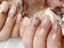 ビオトーププラス 銀座本店(bio tope+)の雰囲気（リボンネイル [銀座/パラジェル/フィルイン/マグネット]）