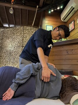 あすから.カイロプラクティック 石芝院/肩甲骨の動きが出てきました