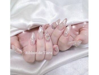 リボン ド ティアラ(Ribbon de Tiara)/ちゅるちゅるマグネットネイル♪