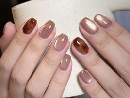 マグネットべっ甲ネイル