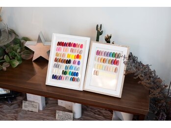 厳選したカラーバリエーション