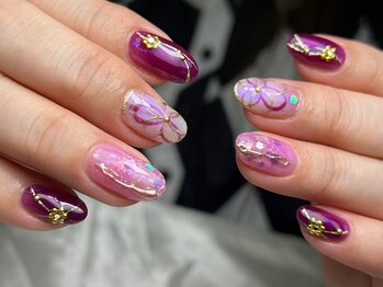 ネイルサロン プール ヴー(Nail Salon Pour Vous)/【オーダー】持ち込みネイル