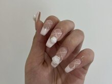 ジェミーネイル シンジュク(Jemiy nail shinjuku)/【Airi】バレエコア¥9800