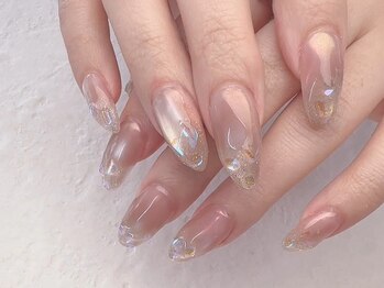 ヴィヴィアン ネイル(Vivian nail)の写真/◆雑誌掲載常連Vivian nail◆90分アート¥10500/120分アート¥11800＊爪のお悩みも時間内でお気軽にご相談OK