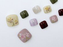 ネイルサロンクイール 宇都宮店(NAIL SALON QUILL)/フラワーアート♪