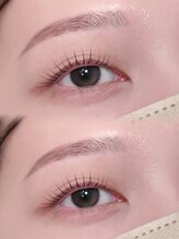 アテオー(ate oh)/眉スタイリング+まつ毛パーマ