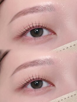 アテオー(ate oh)/眉スタイリング+まつ毛パーマ