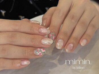 ミミン バイ フェリモ(mimin.by felimo)の写真/【自爪を傷つけず、指先美人へ。】女性らしさを兼ね備えたデザインで大人女子から絶大な人気♪