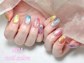 夏ネイル　パステルネイル