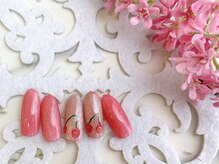 ネイルサロン&スクール ジーナ(GINA)/さくらんぼネイル