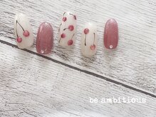 ネイルサロンアンドスクール ビーアンビシャス(be ambitious)/5月マンスリーデザイン