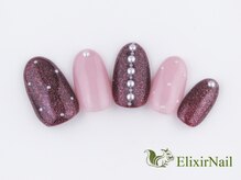 エリクサーネイル 池袋(Elixir Nail)/定額a シンプル/クーポン使用