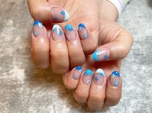 プラス ファースト(Plus 1st)/カラーフレンチアートby sasabe