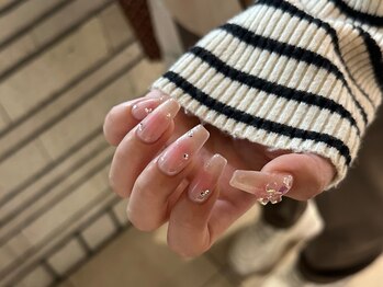 ネイルサロン ソウ 心斎橋店(Nail Salon Sou)/チーク×ストーン
