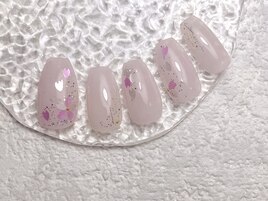 ふんわり　花びらネイル