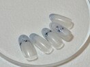 フラワーネイル　押し花ネイル
